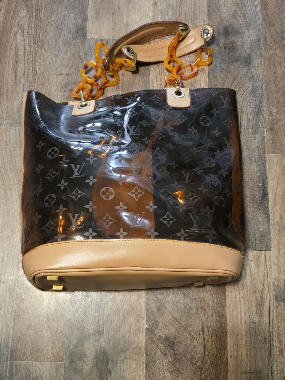 Fashion Amber/Brown Monogram Tote